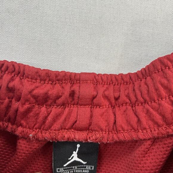 Jordan Shorts Sweat shorts Mens XL Red Logo Athletic Gym Shorts *Read* - Picture 7 of 10